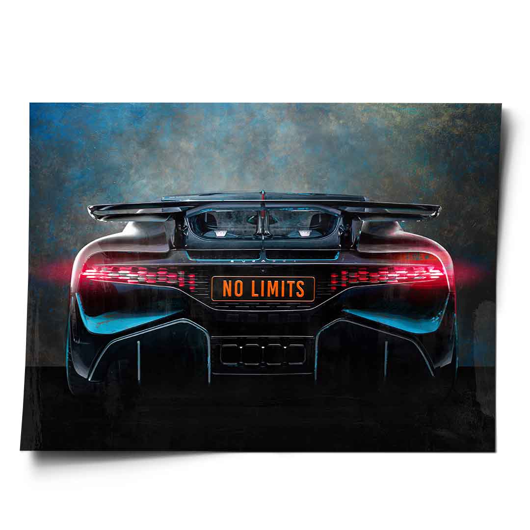 Bugatti Backside - Poster