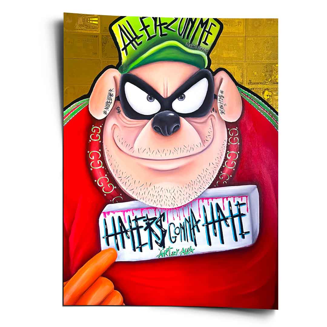 Haters gonna hate - poster