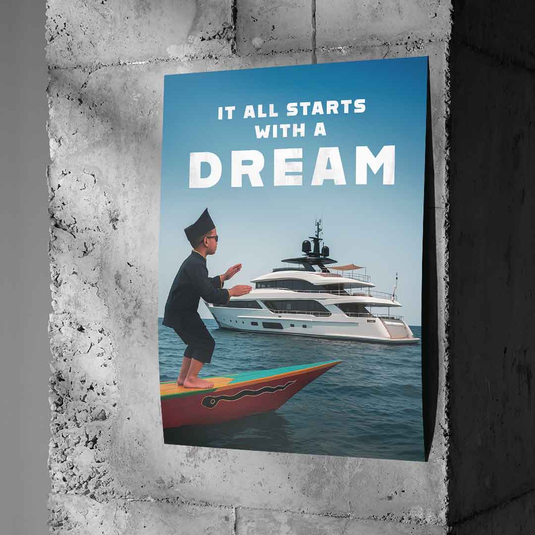 IT ALL STARTS WITH A DREAM - Poster
