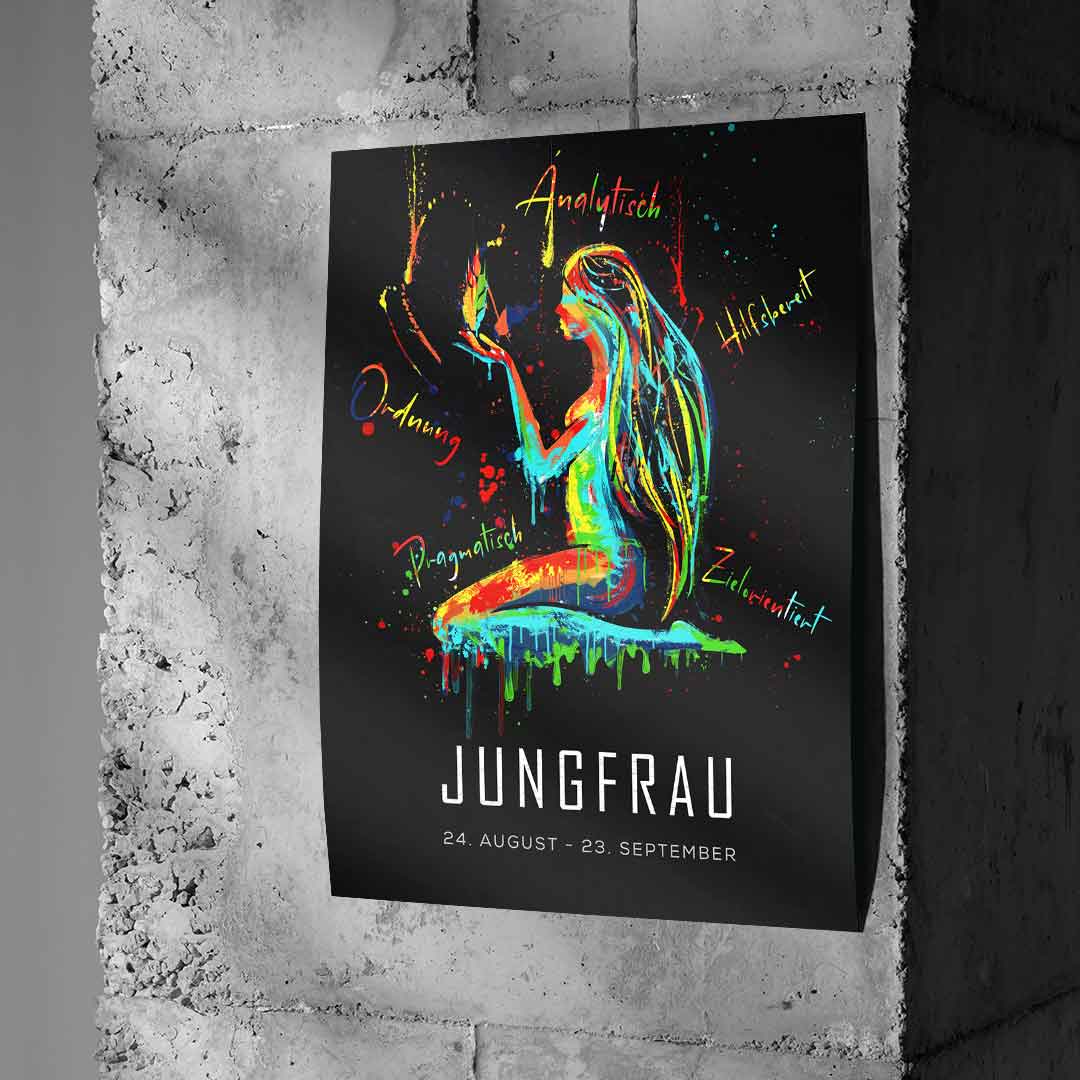 ZODIAC SIGN VIRGIN - Poster