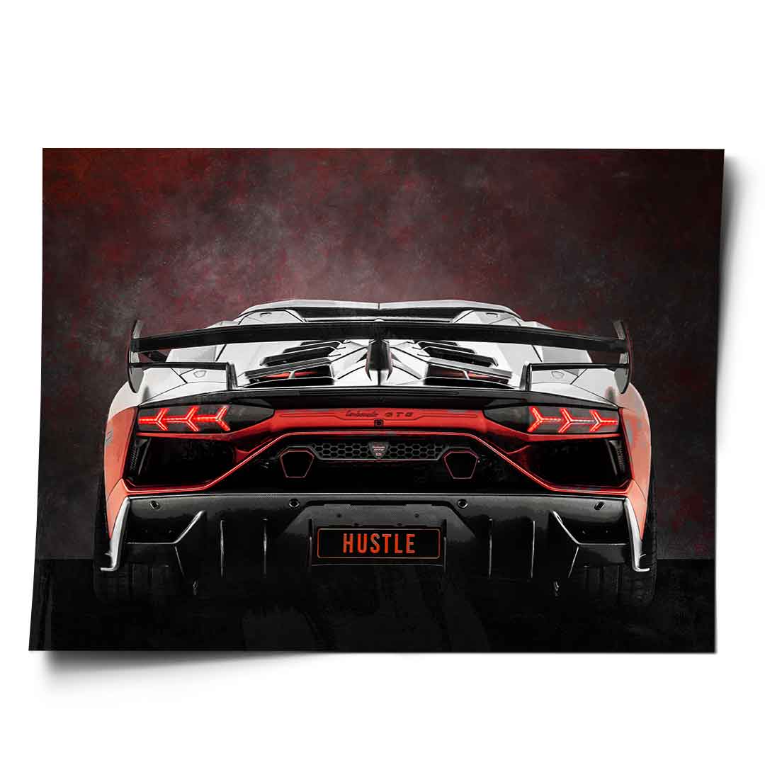 Lambo Backside - Poster