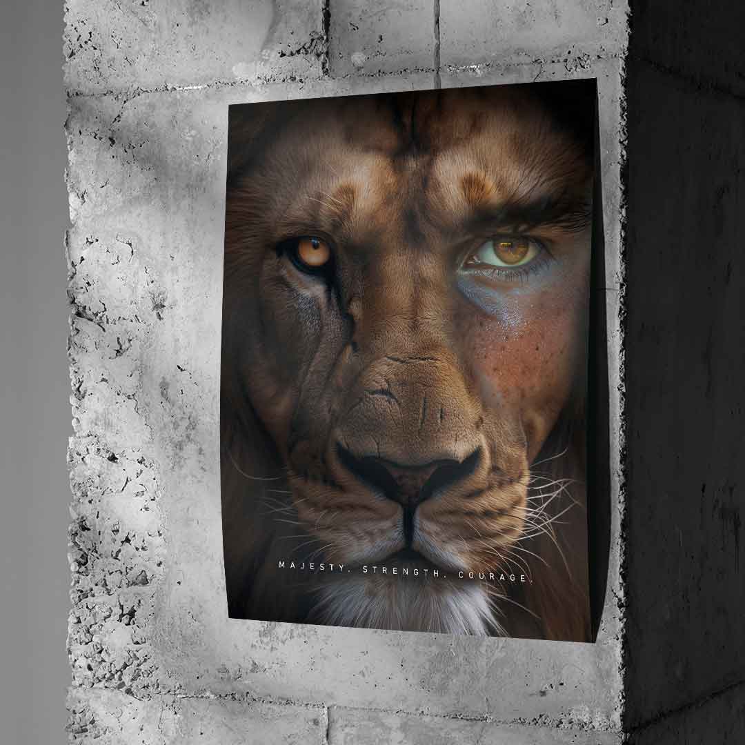 Lion Fusion - Poster