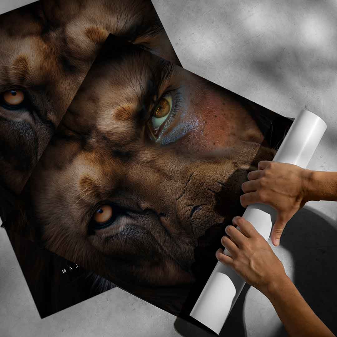 Lion Fusion - Poster