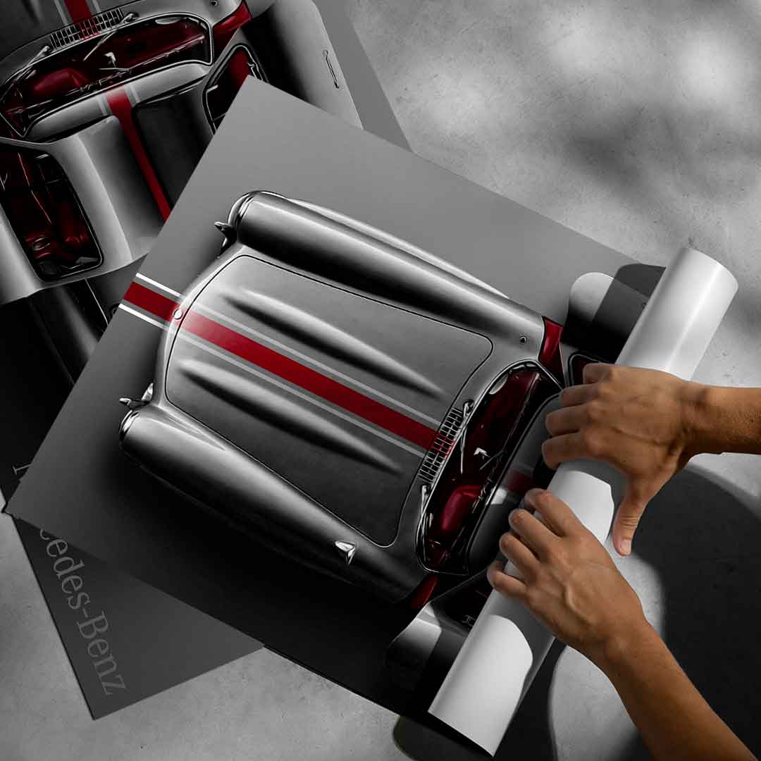 Mercedes-Benz 300 SL Gullwing - Poster