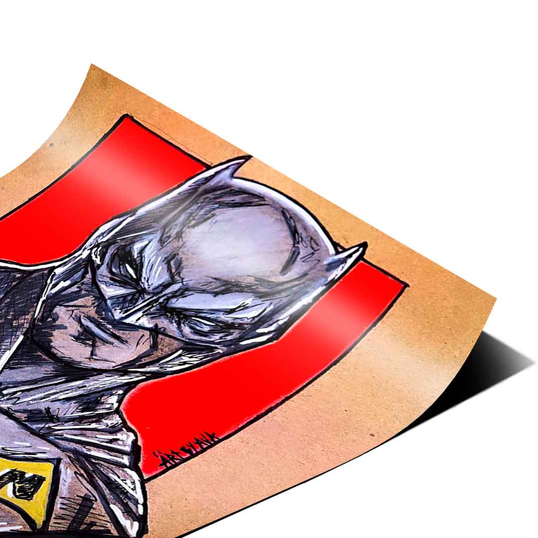 Night Fighter Drawing - Poster