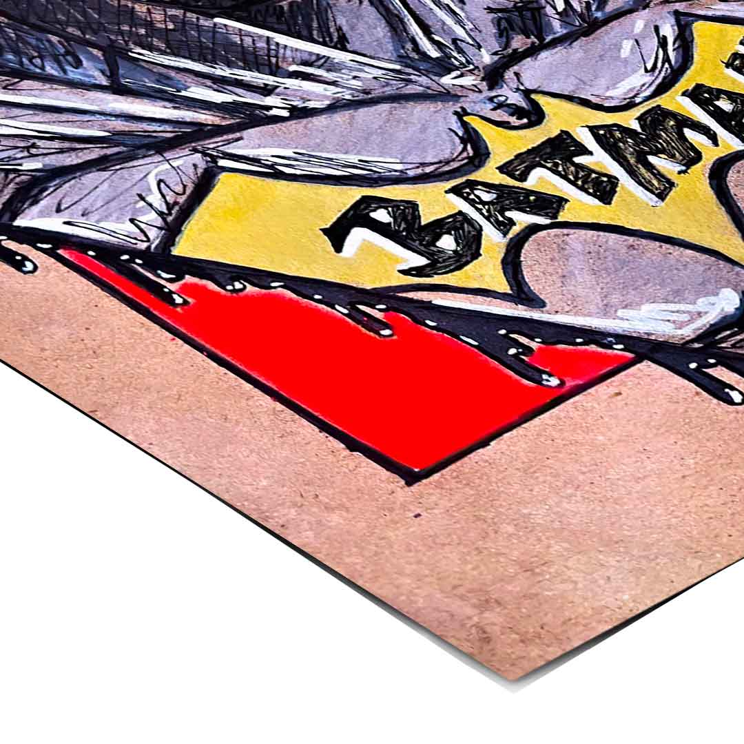 Night Fighter Drawing - Poster