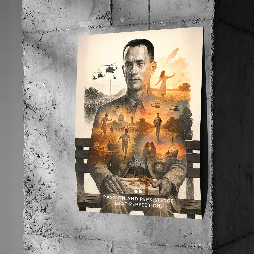 Passion and Perseverance - Poster