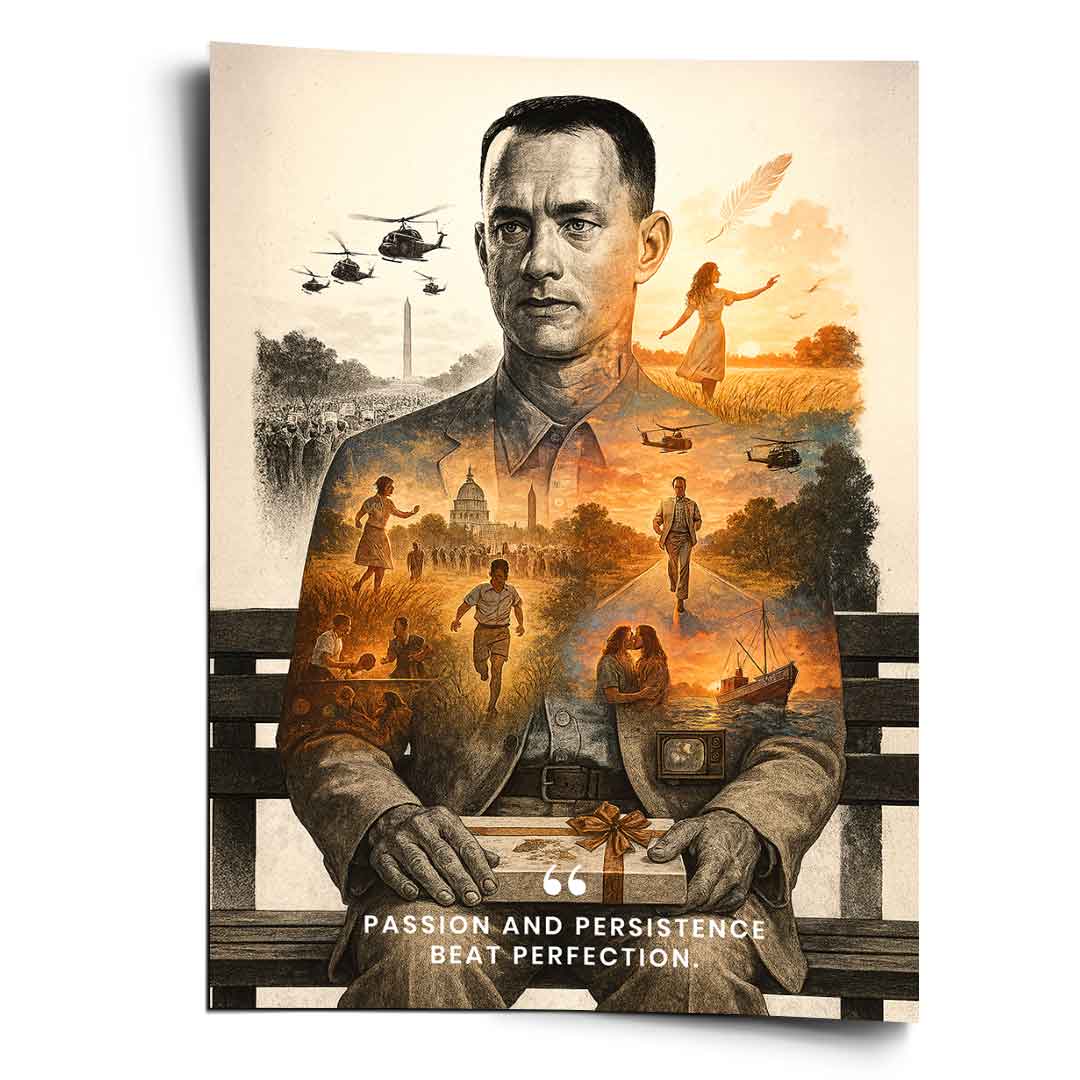 Passion and Perseverance - Poster