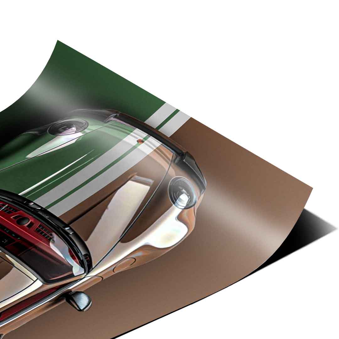 Porsche 911 Targa - Poster