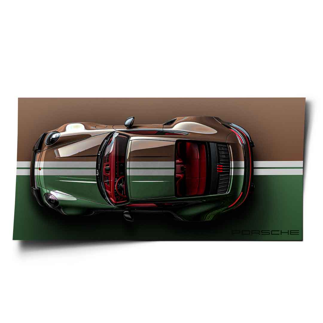 Porsche 911 Targa - Poster
