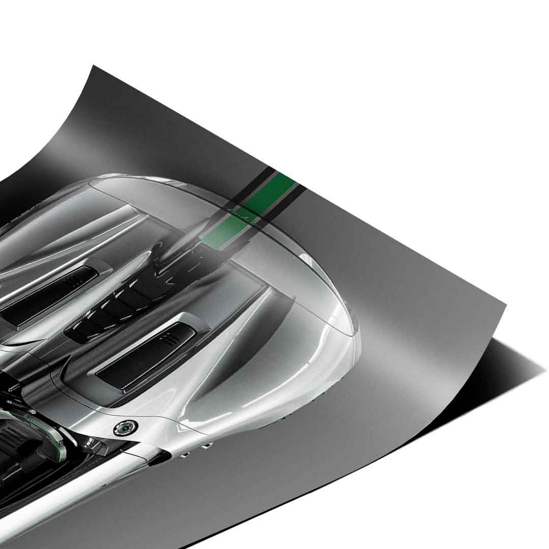 Porsche 918 Spyder - Poster