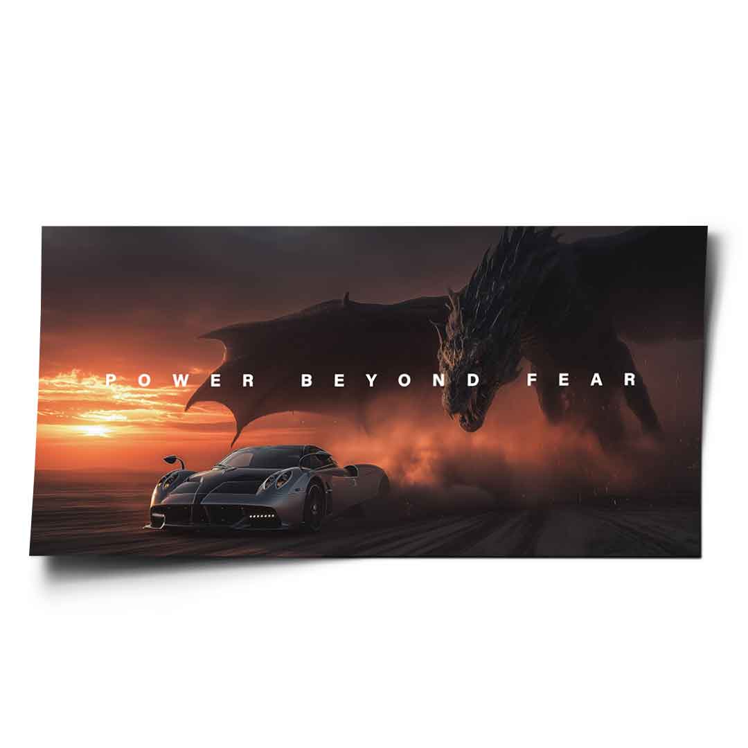 Power Beyond Fear (Pagani) - Poster