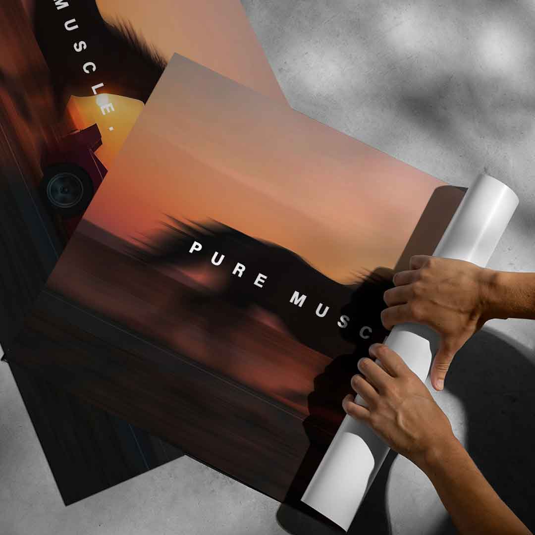 Pure Muscle - Poster