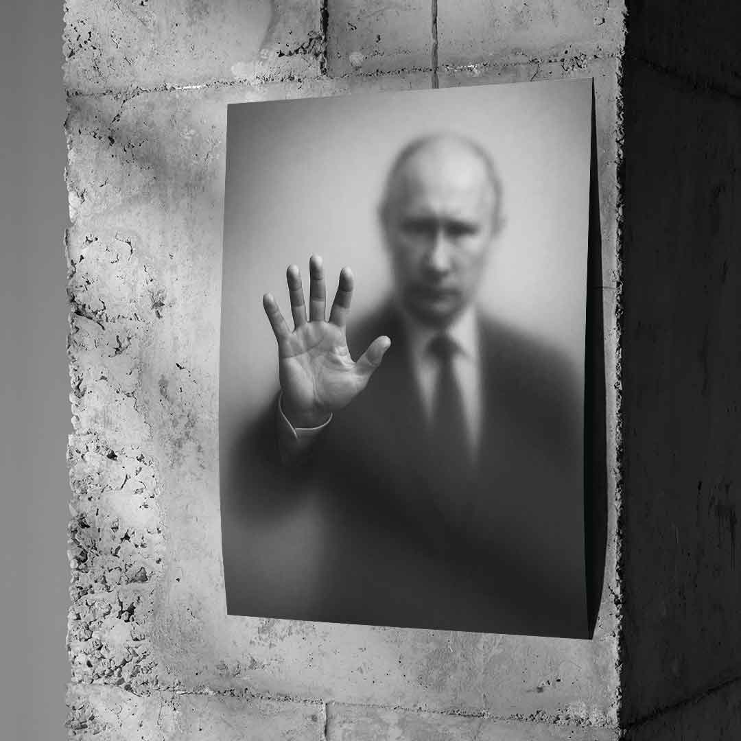 Putin's Silhouette - Poster