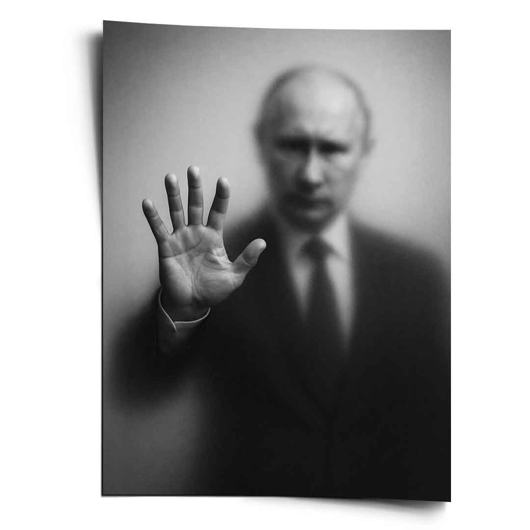 Putin's Silhouette - Poster