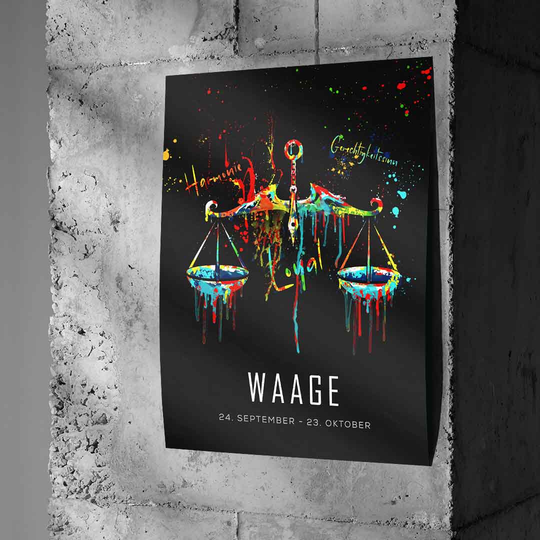 ZODIAC SIGN LIBRA - Poster