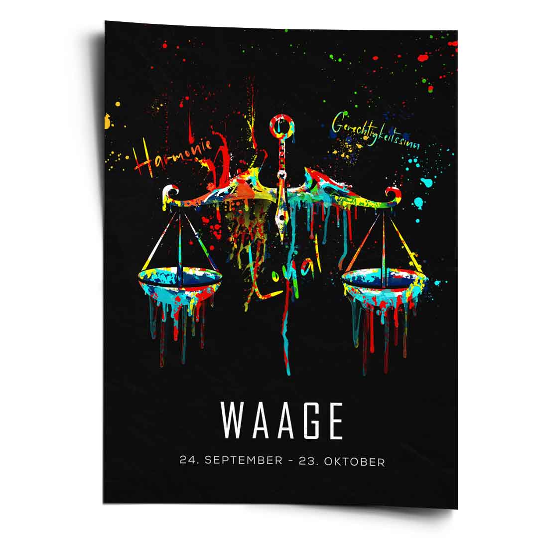 ZODIAC SIGN LIBRA - Poster