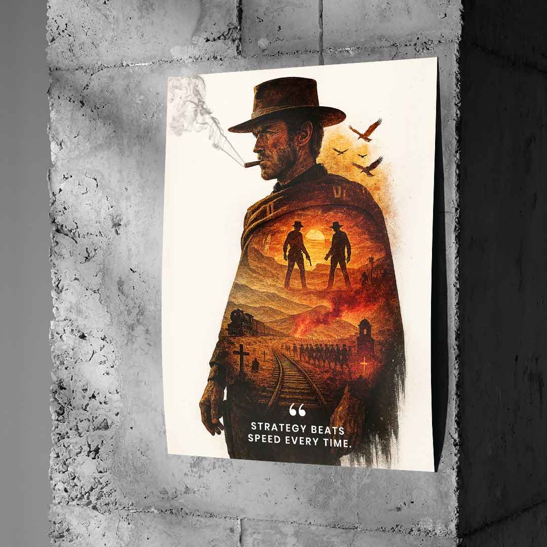 Strategy Beats Speed ​​- Poster