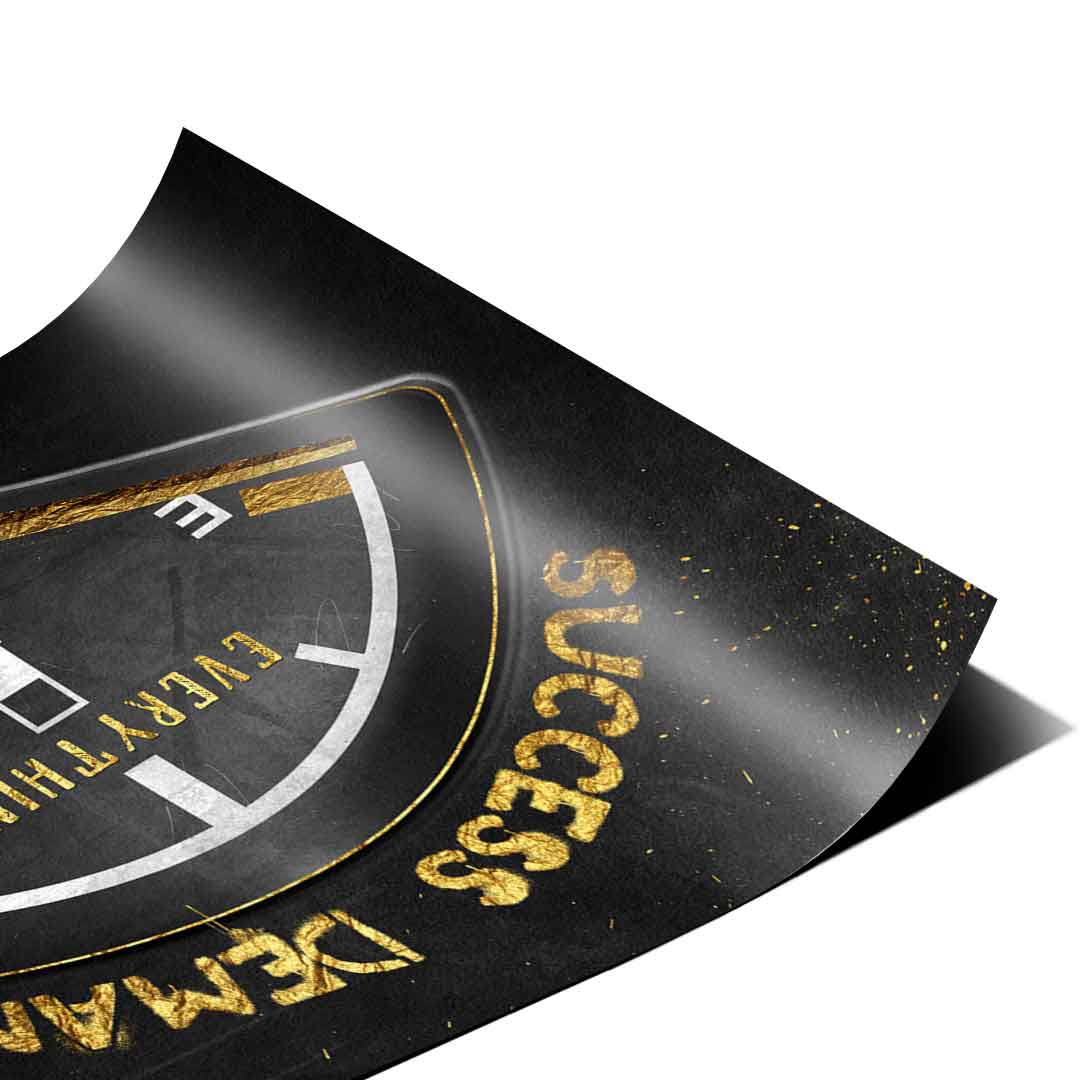 Success Demands Everything - Poster