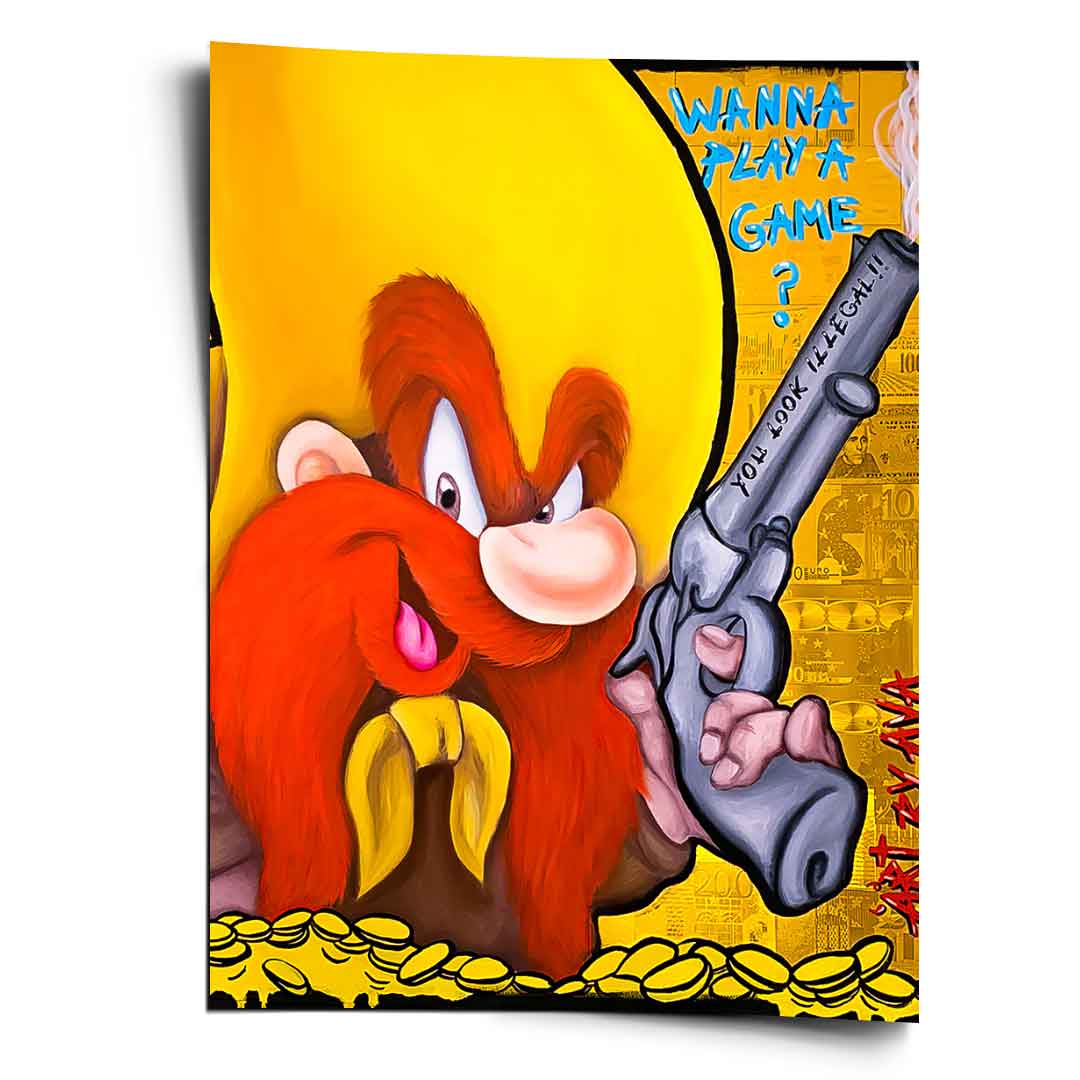 Wanna Play A Game - Poster