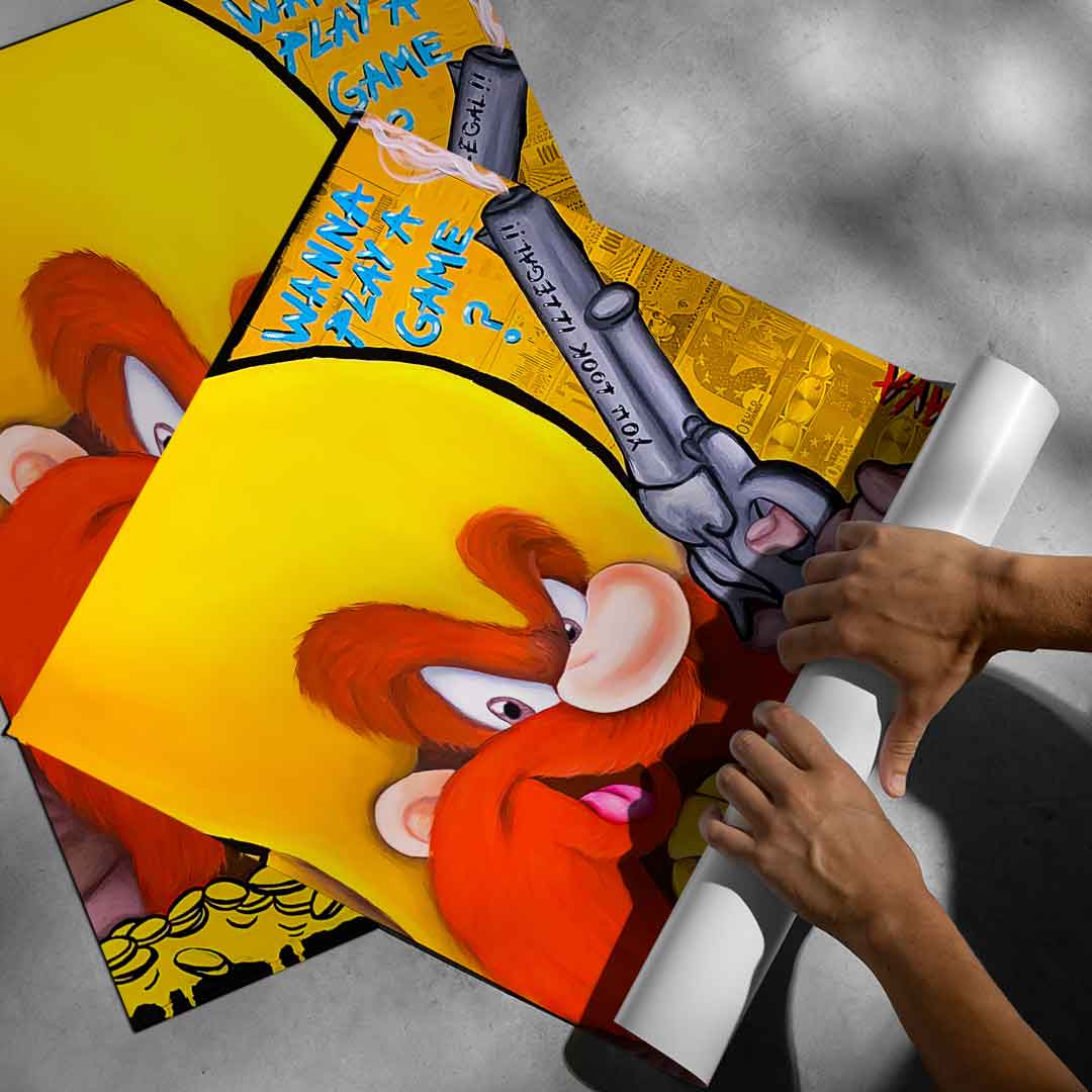 Wanna Play A Game - Poster