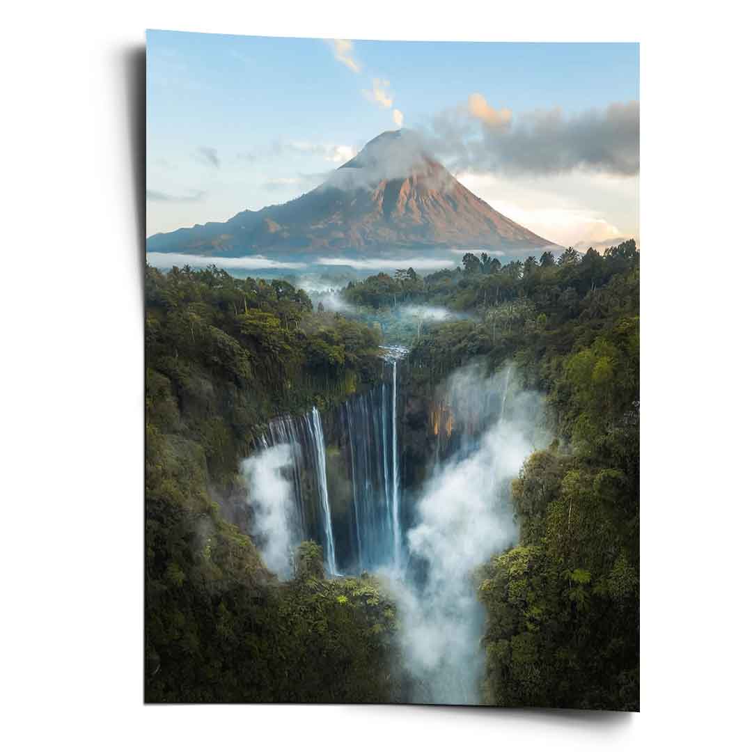 Waterfall Bay - Poster