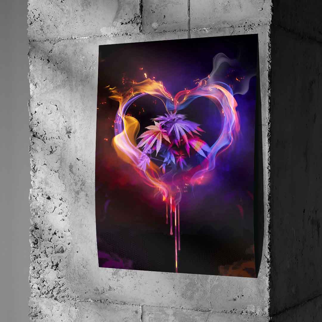Weed Heart - Poster