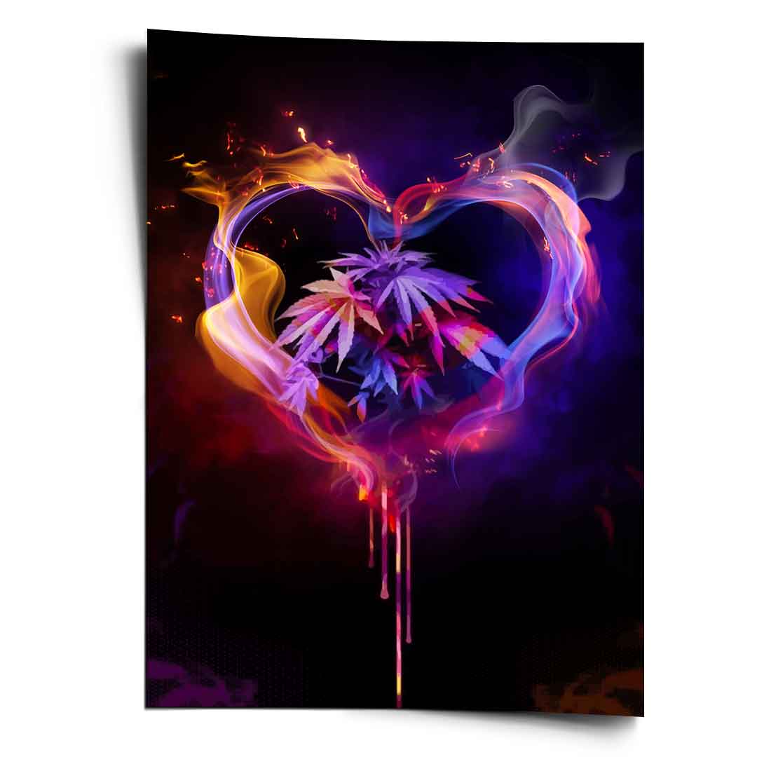 Weed Heart - Poster