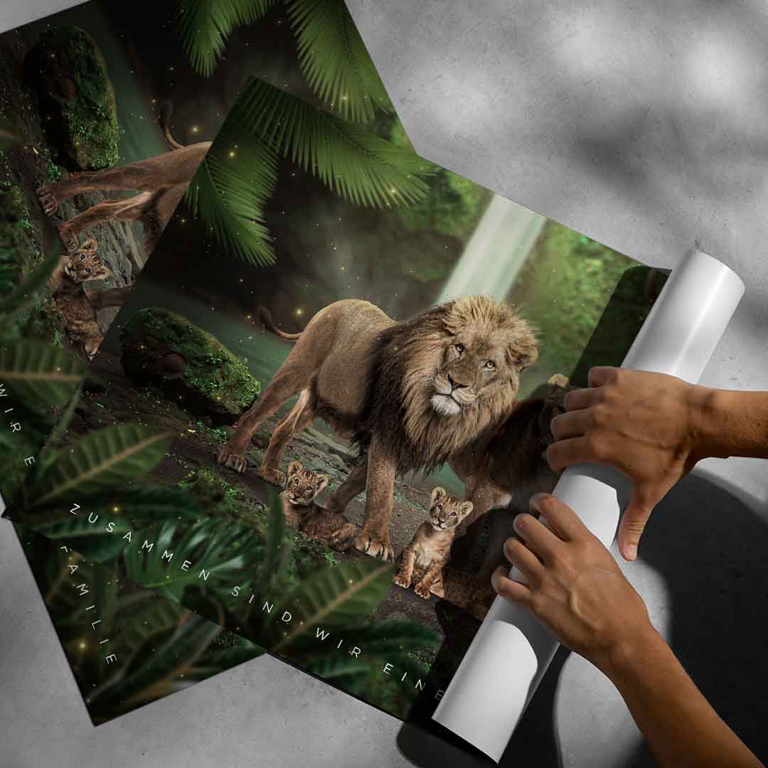 TOGETHER WE MAKE A FAMILY - Poster