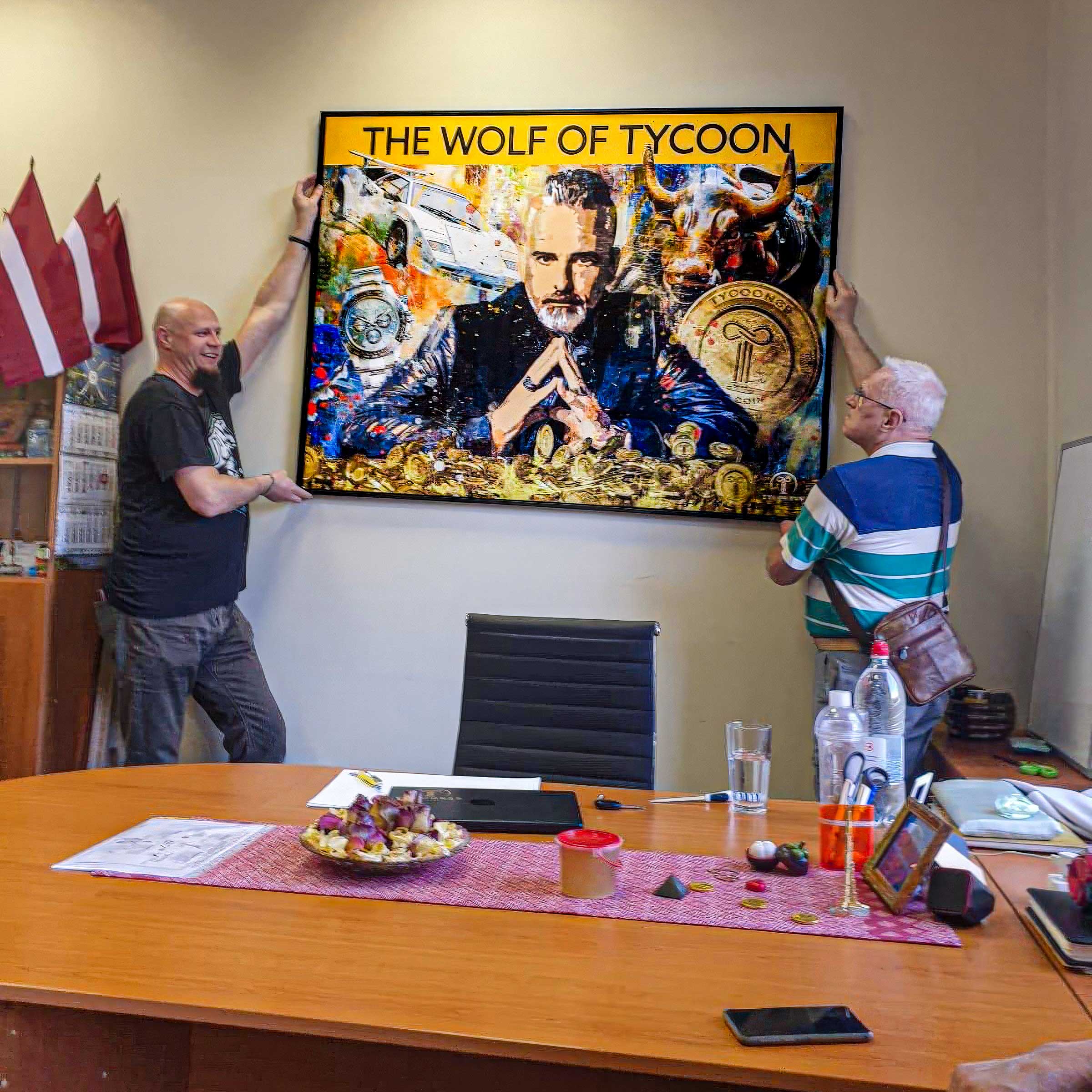 Auftragsarbeit - The Visionboard