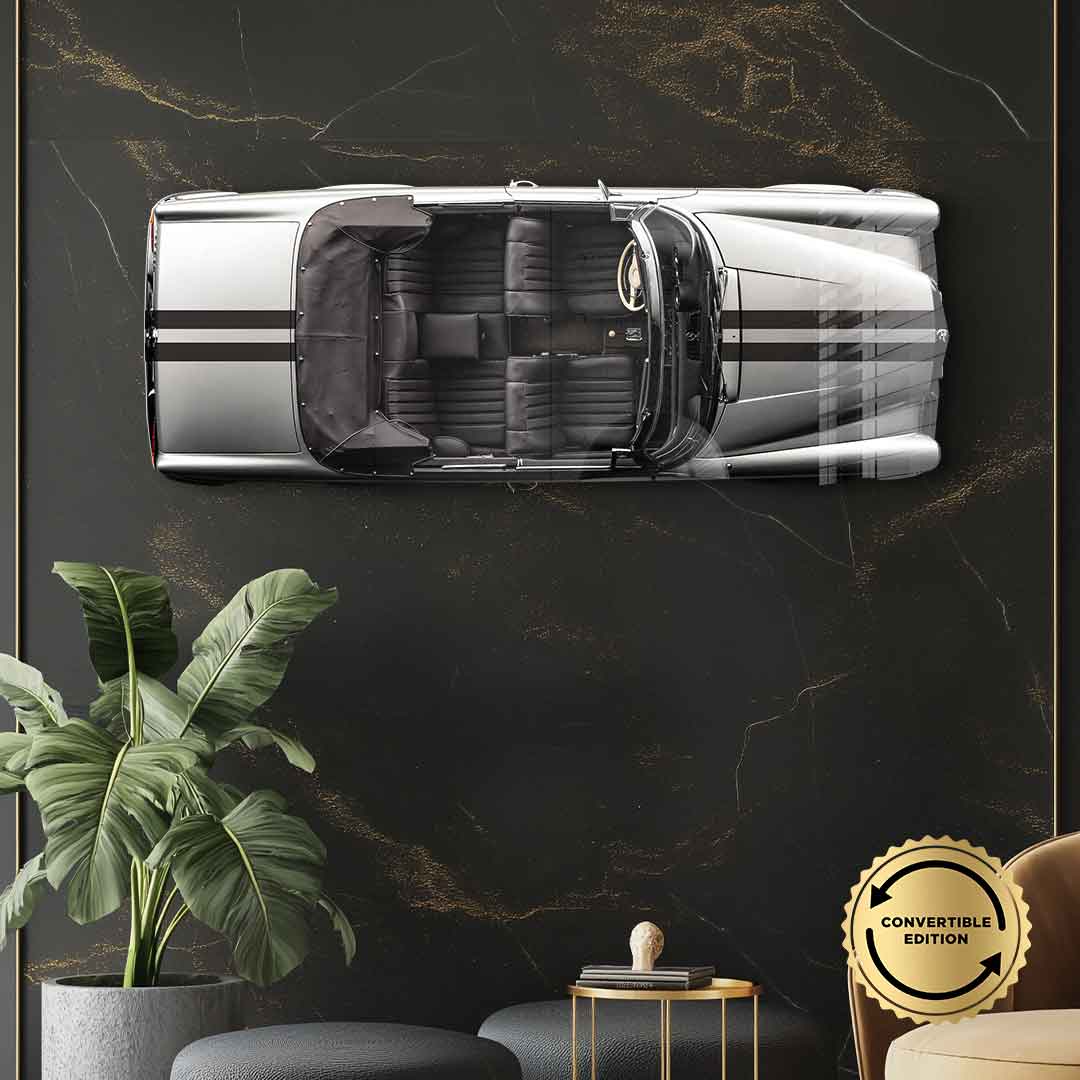 Wall sculpture Mercedes-Benz 280 SL Pagoda - acrylic glass