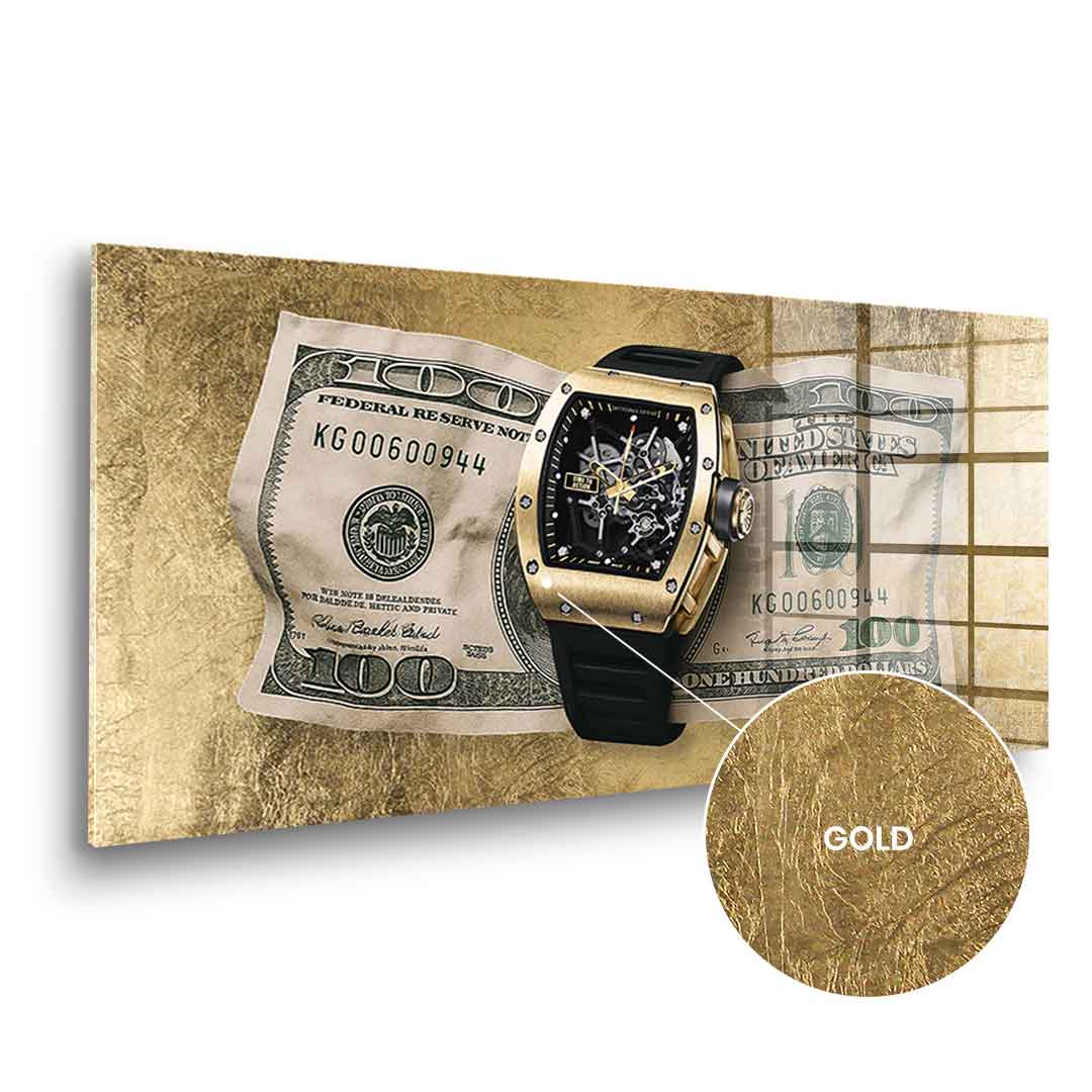 Time to Action - Blattgold