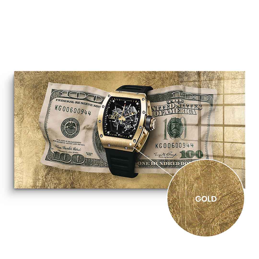 Time to Action - Blattgold