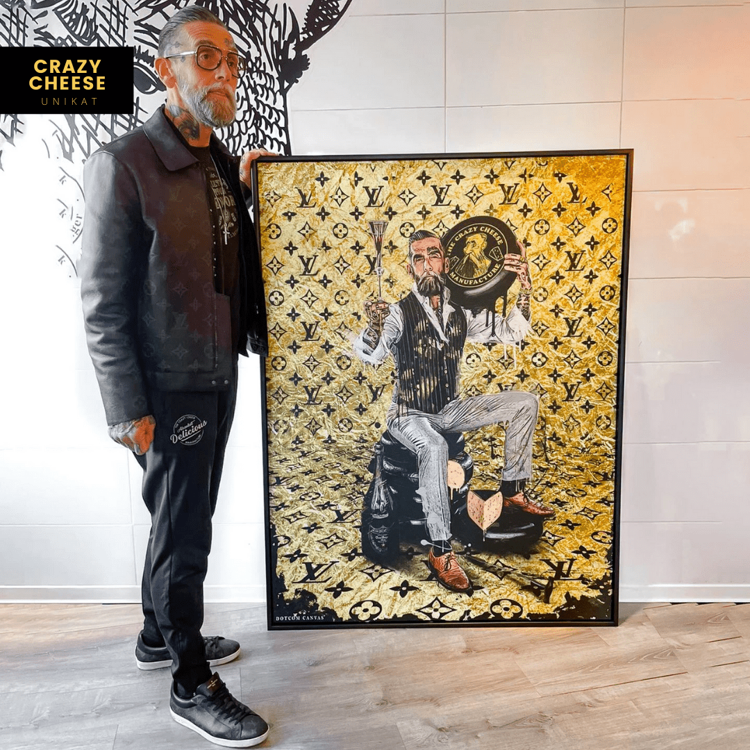 <tc>Commissioned Artwork</tc> Crazy Cheese