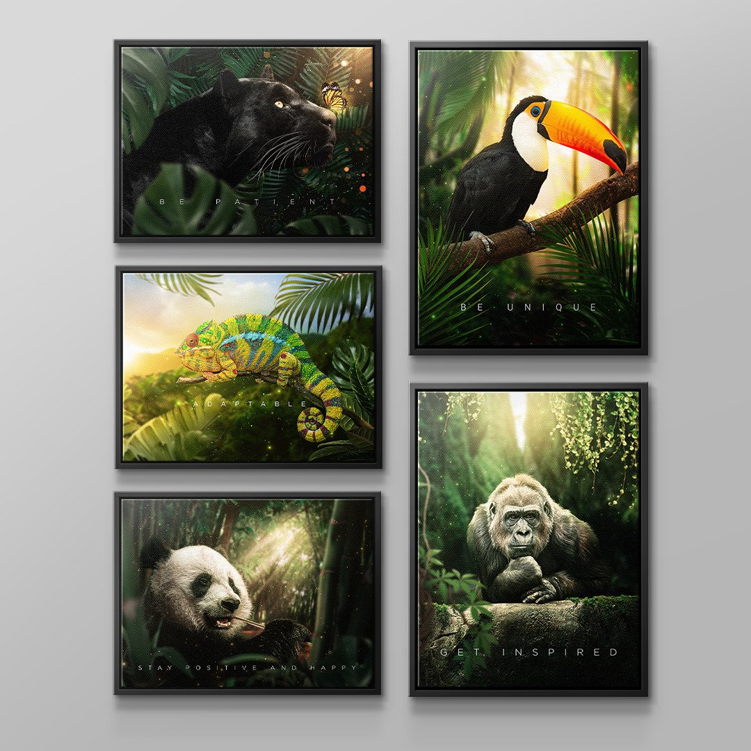 ANIMAL JUNGLE | BUNDLE 5X