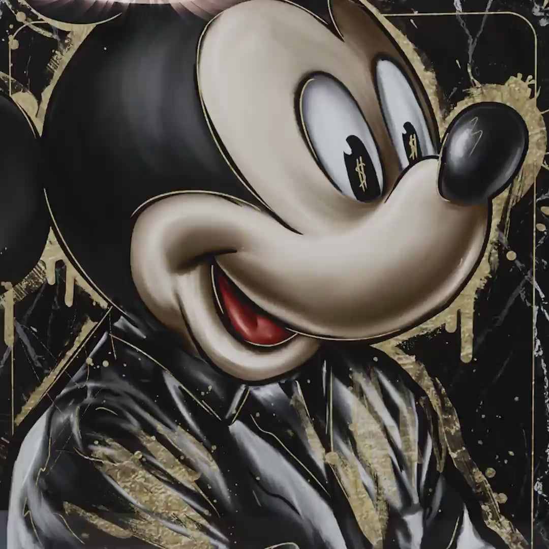 Load video: GANGSTER KING - acrylic glass