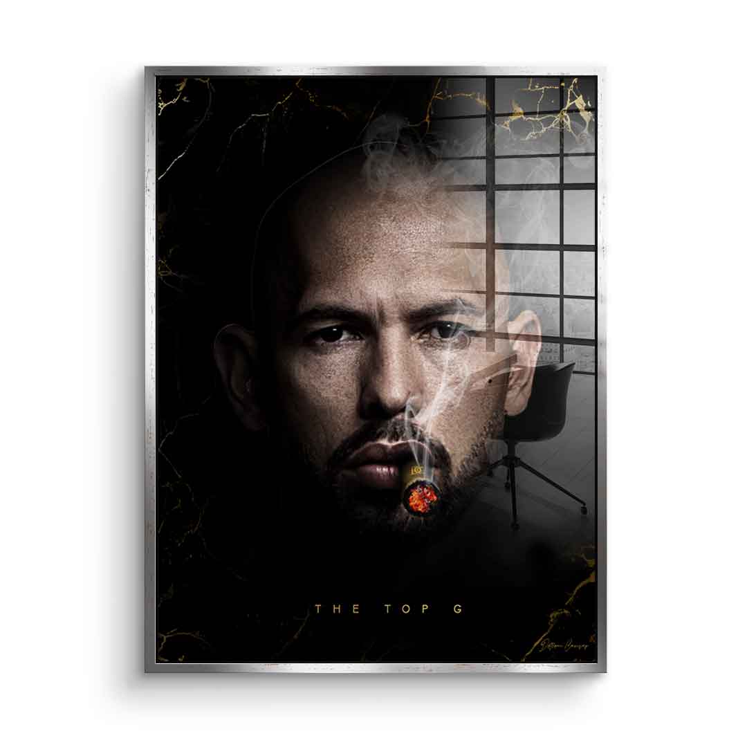 Andrew Tate V3 The Top G - acrylic glass