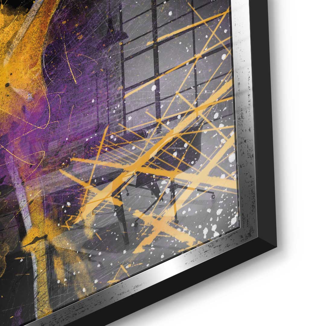 Great things come from hard work - Acrylglas