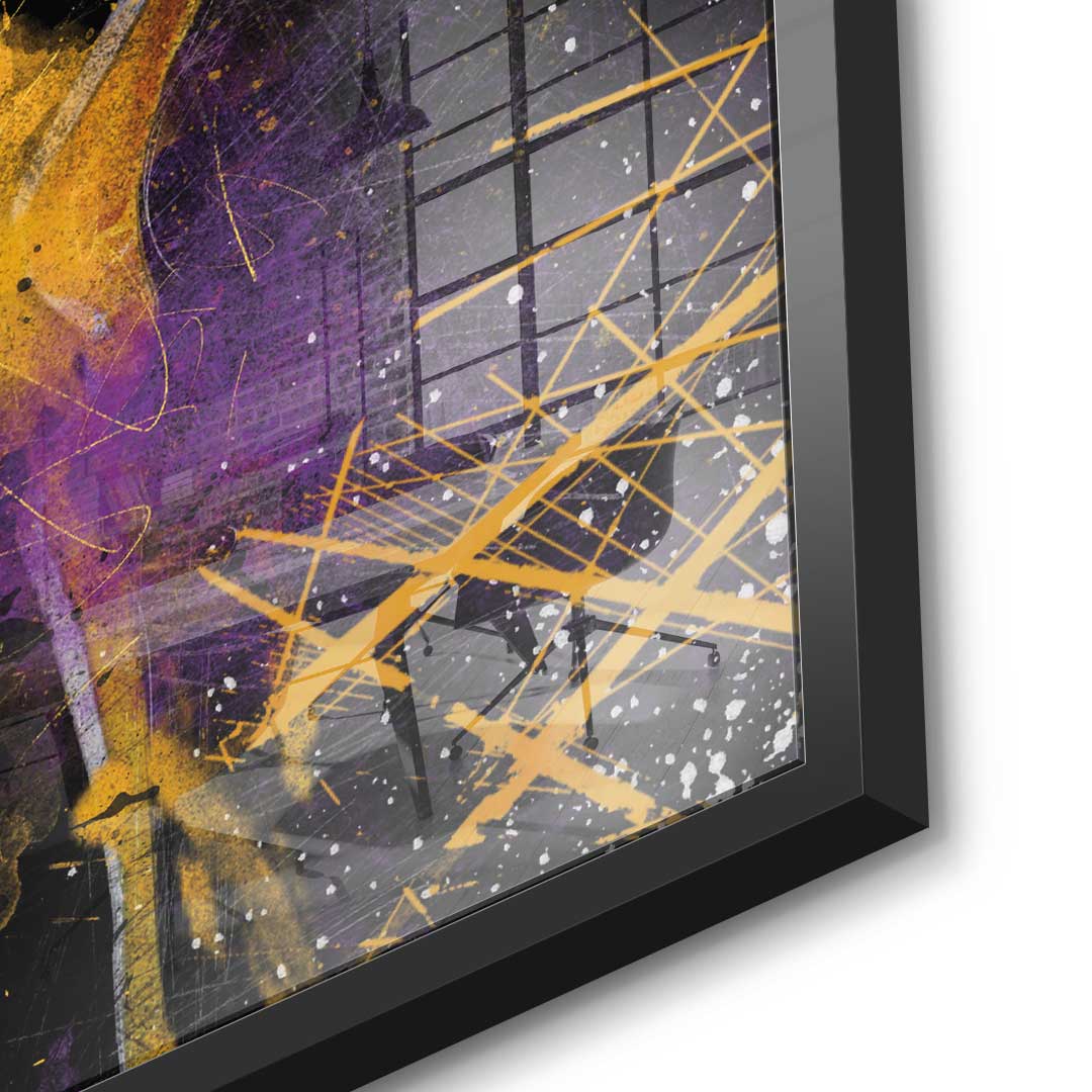 Great things come from hard work - Acrylglas