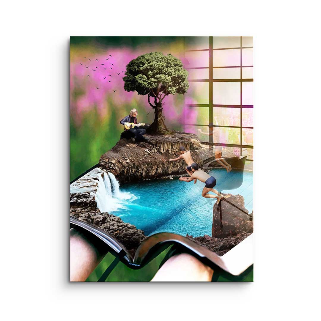 Theorie vs. Real Life - Acrylglas