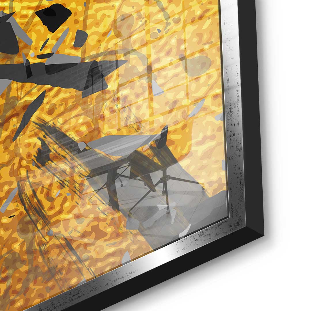 Bitcoin Explosion - Acrylglas