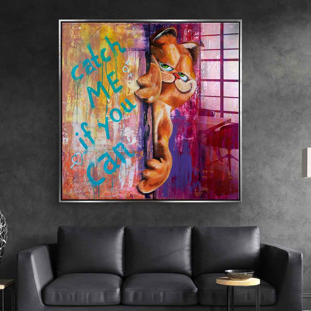 Catch me if you can - Acrylglas