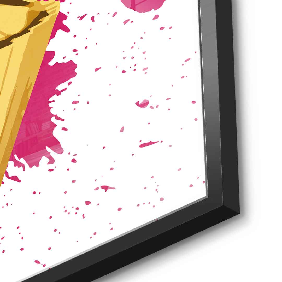 Cupcake Splash - Acrylglas