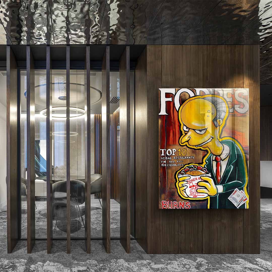 Kebab Burns - Acrylglas