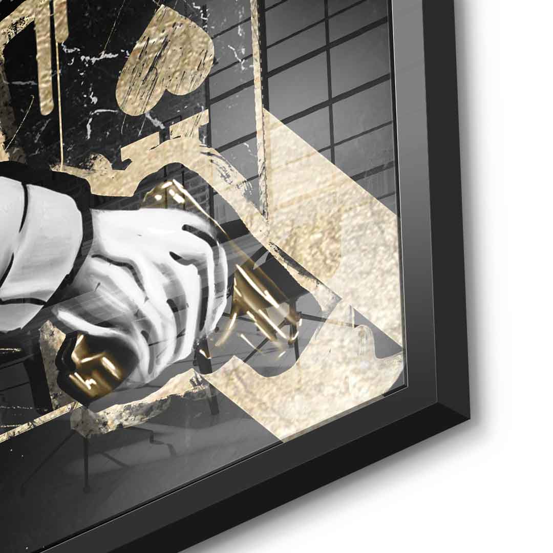 GANGSTER KING - acrylic glass