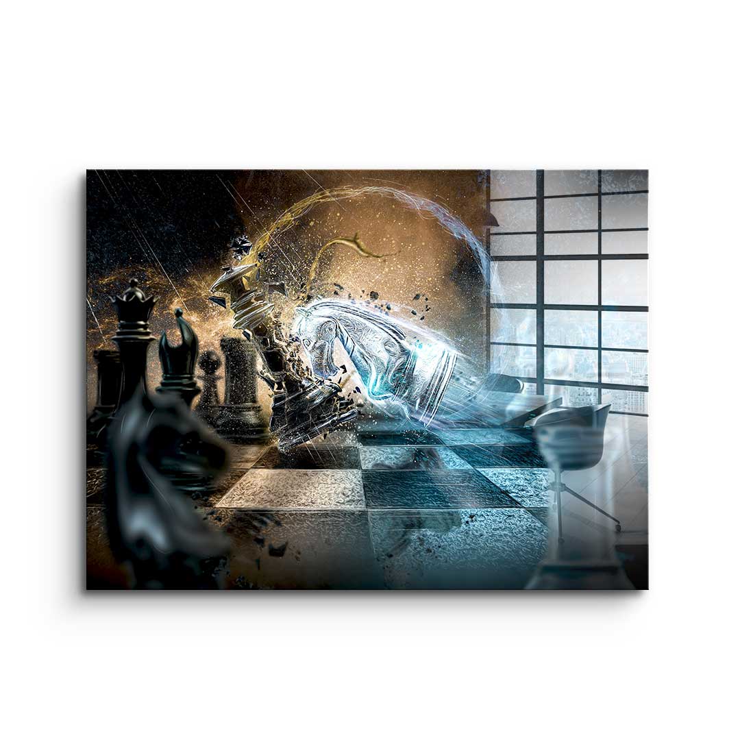 Mit dem Kopf durch die Wand - Acrylglas