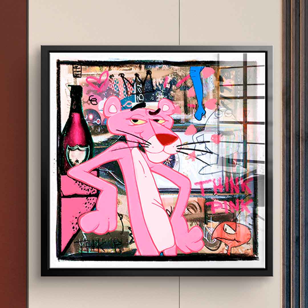 Think Pink - Acrylglas