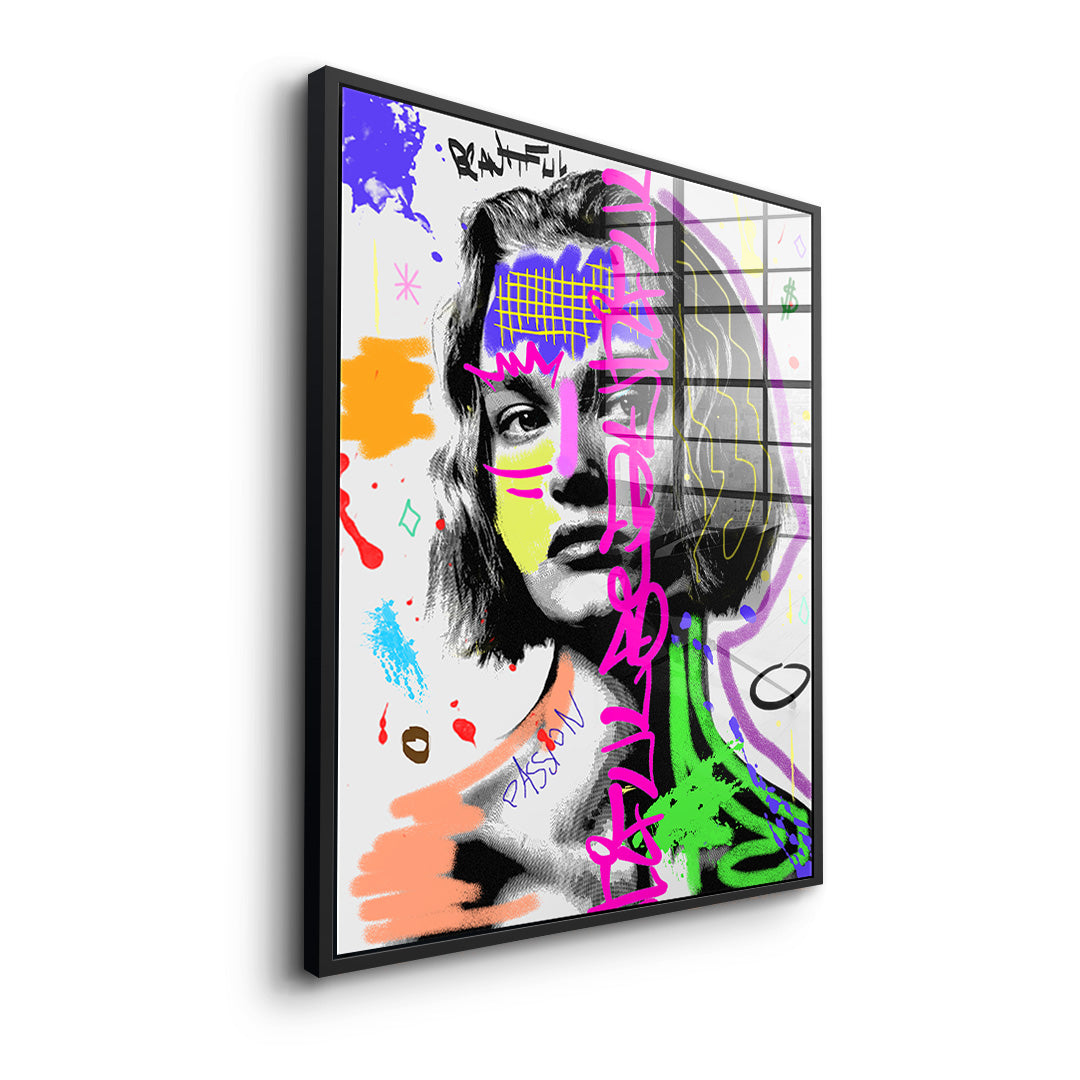 Lady Power - Acrylglas