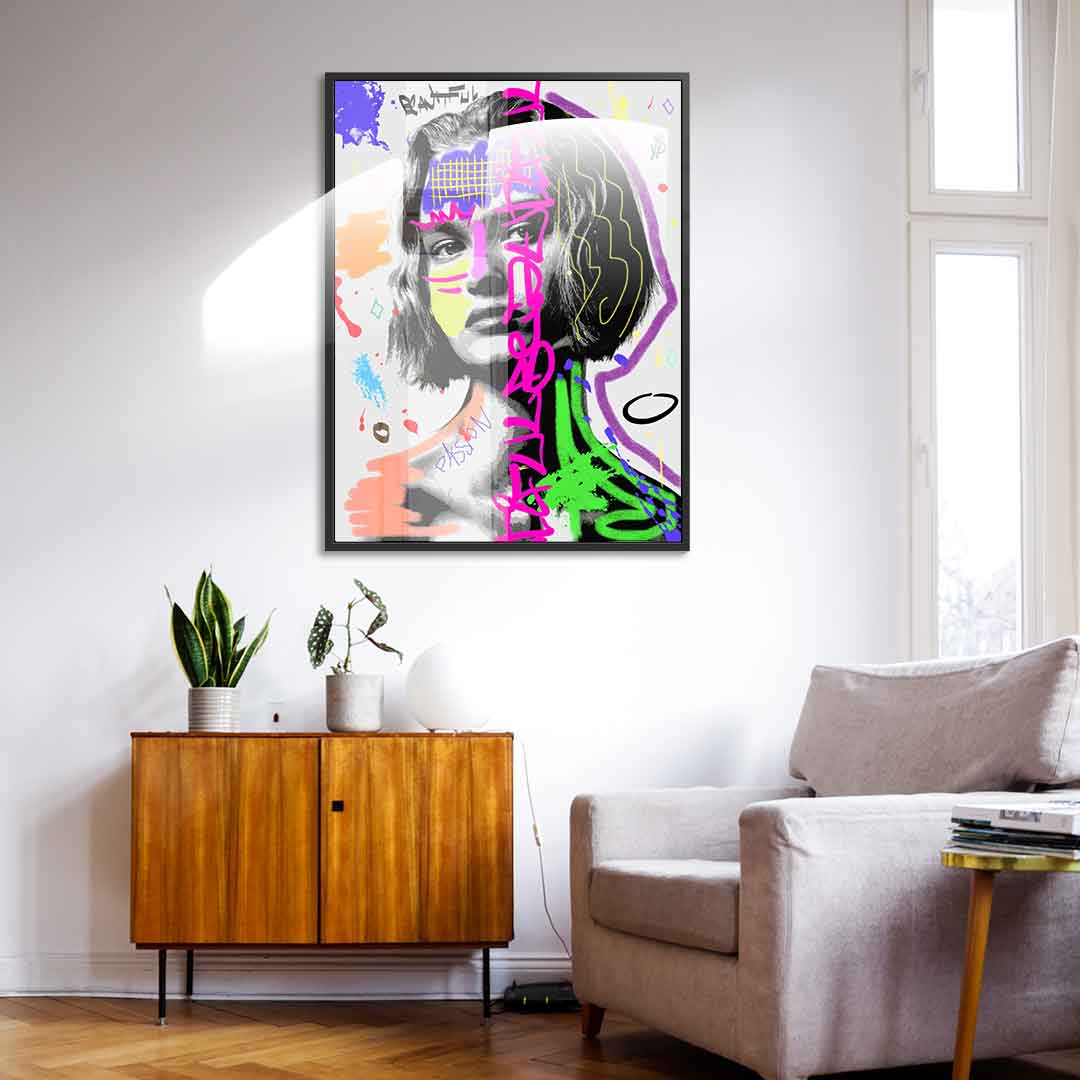 Lady Power - Acrylglas