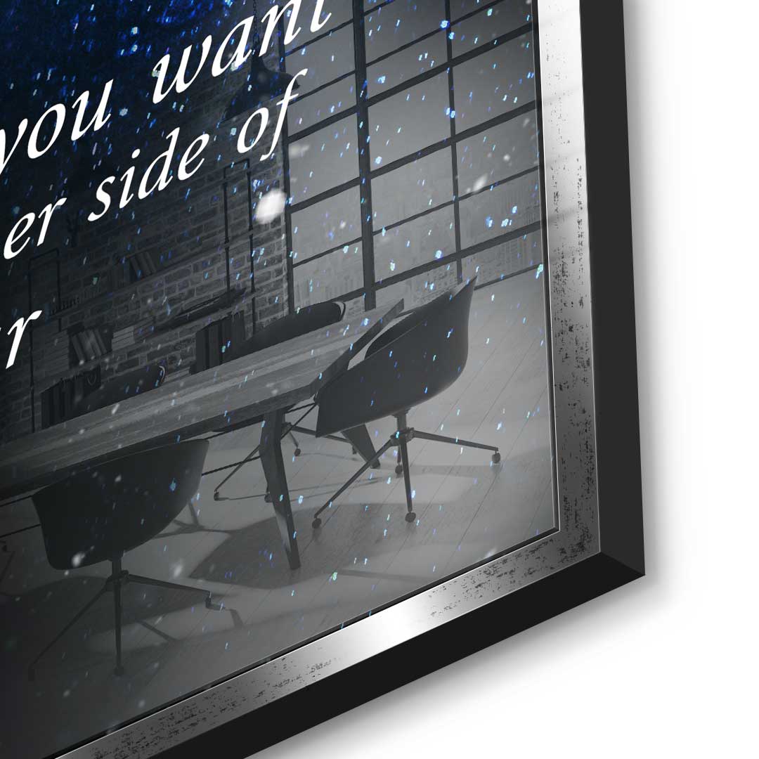 Everything You Want vs. Everything You Fear - Acrylglas